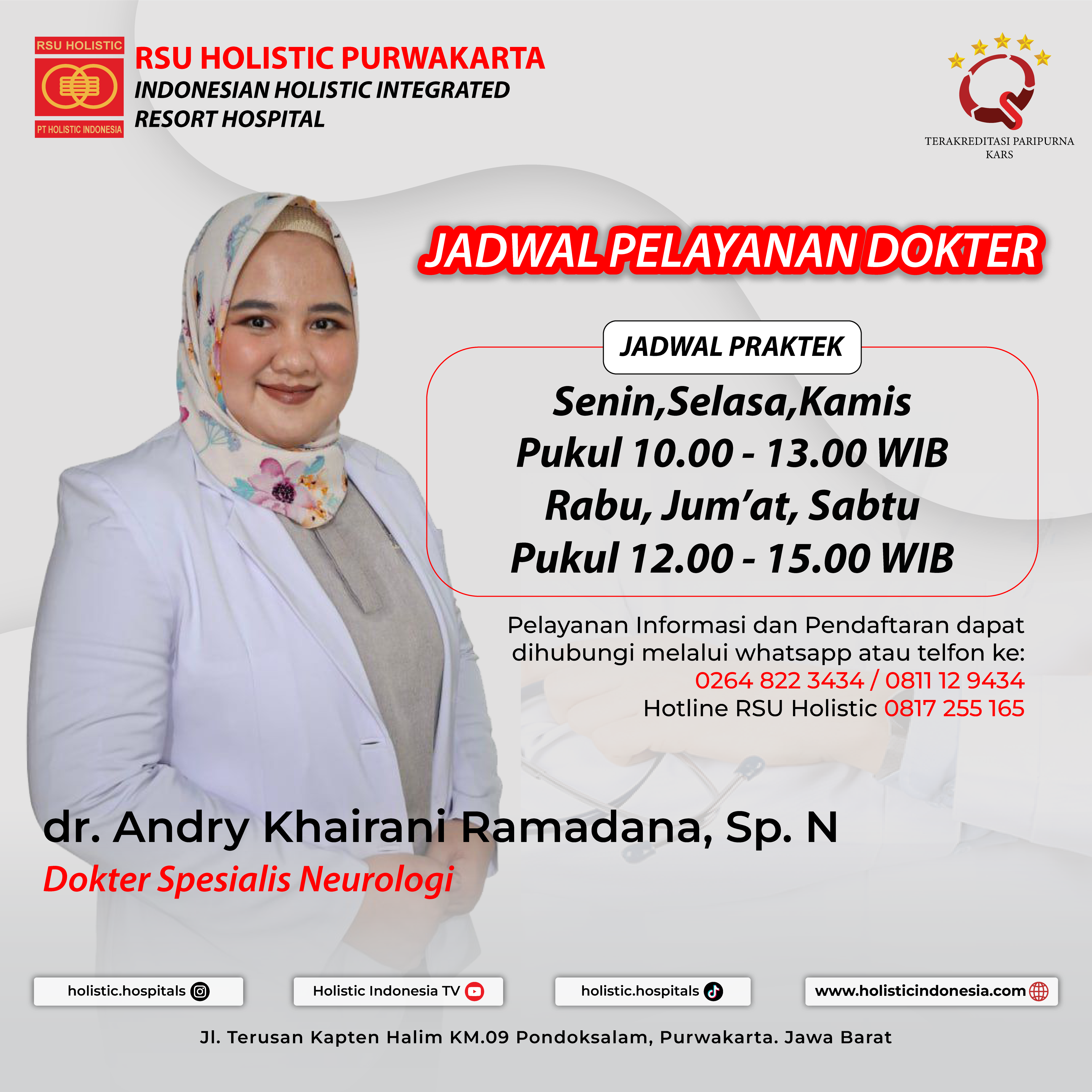 dr. Andry Khairani Ramadana, Sp. N