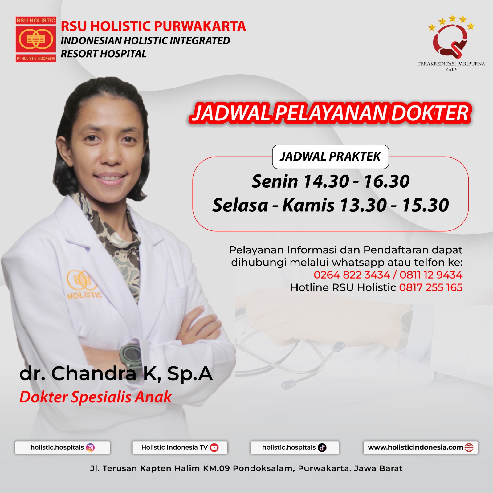 dr. Chandra Kusumaningtias, Sp. A