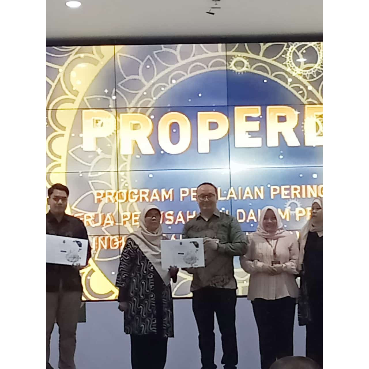 RS Holistic, Satu diantara Perusahaan Penerima Peringkat Biru lima kali berturut-turut dari PROPERDA